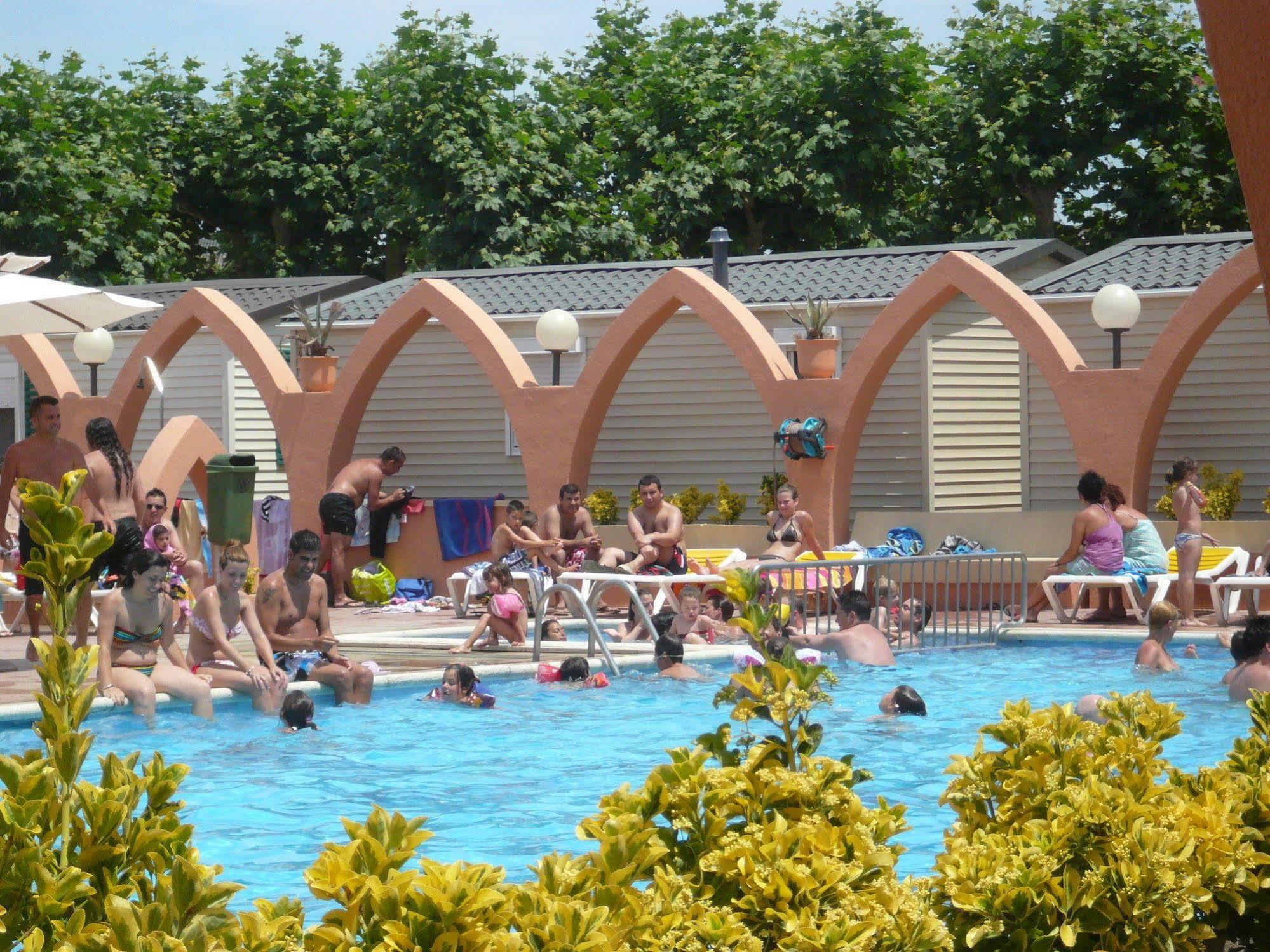 Camping El Camell Pineda de Mar Buitenkant foto